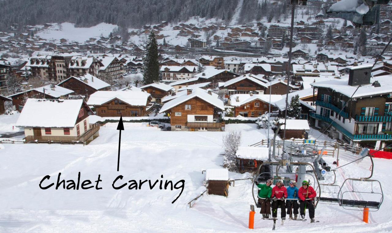 Simply Morzine - Chalet Carving Exteriör bild