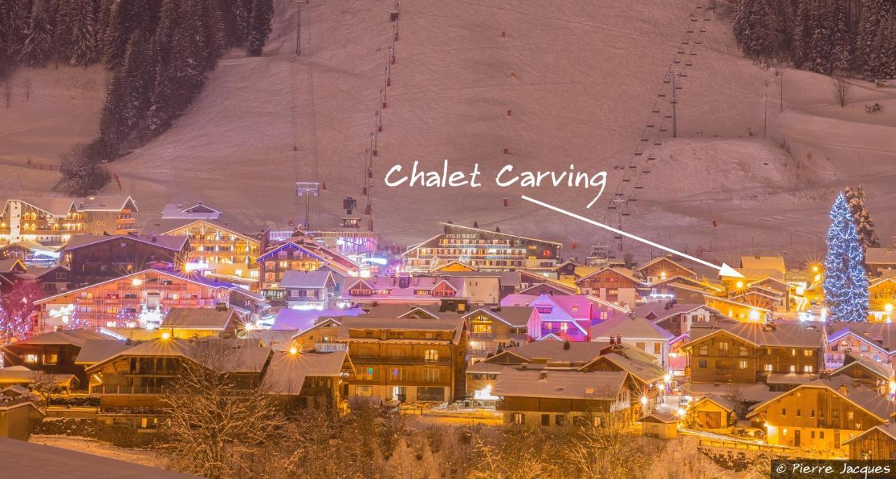 Simply Morzine - Chalet Carving Exteriör bild