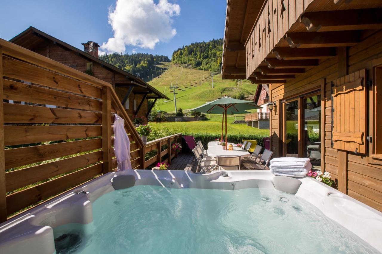 Simply Morzine - Chalet Carving Exteriör bild