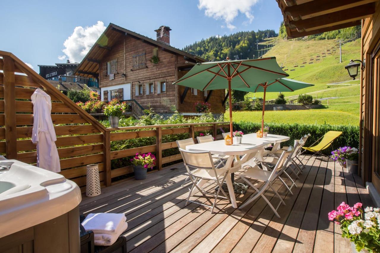 Simply Morzine - Chalet Carving Exteriör bild